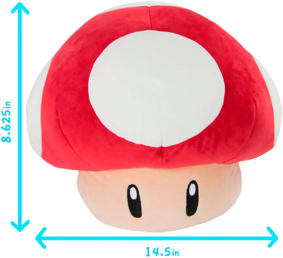 Plüsch - Super Mario - Super-Pilz