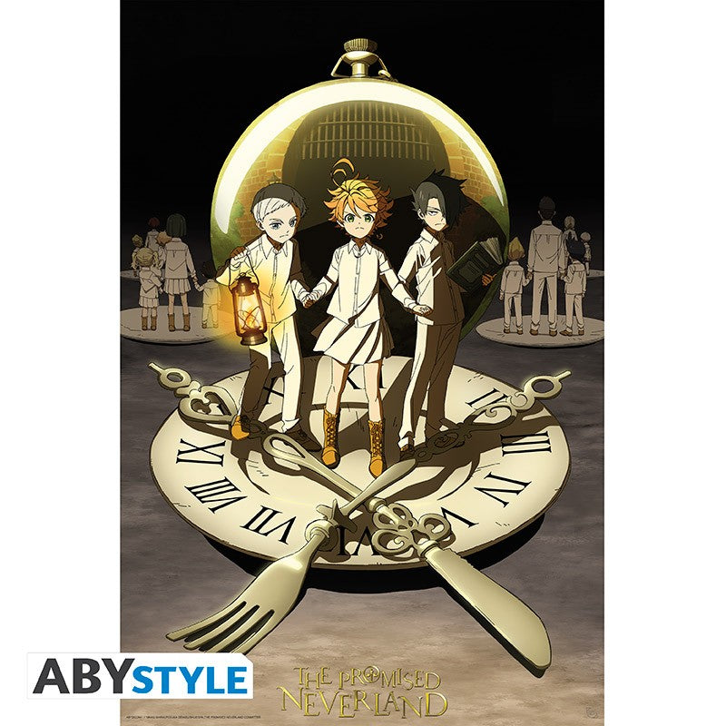 Poster - Gerollt und mit Folie versehen - The Promised Neverland - Team