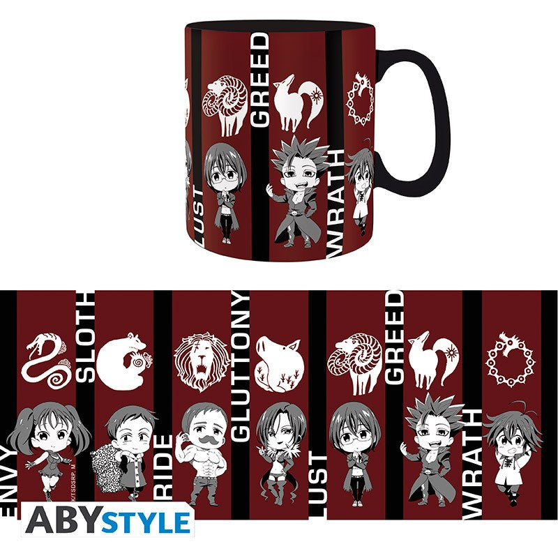 Becher - Tasse(n) - Seven Deadly Sins - Chibi sins