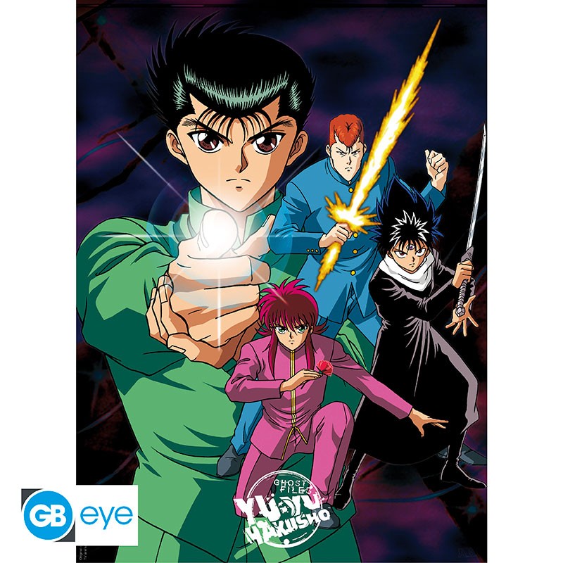 Poster - Flat - Yuyu Hakusho - Heroes