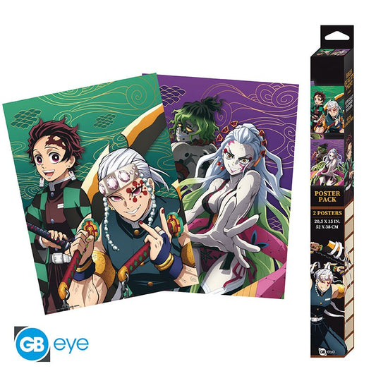 Poster - Packung mit 2 - Demon Slayer - Entertainment District