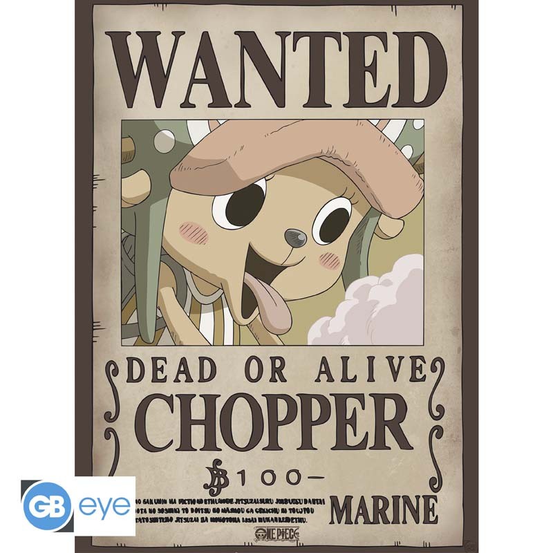 Poster - Packung mit 2 - One Piece - Chopper & Brook