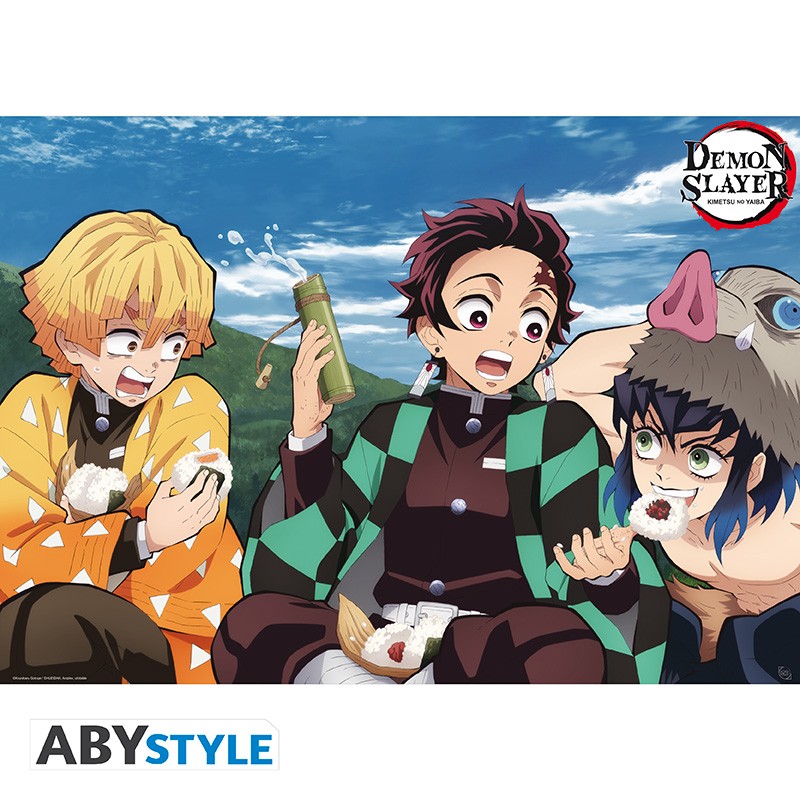 Poster - Flat - Demon Slayer - Staffel 1