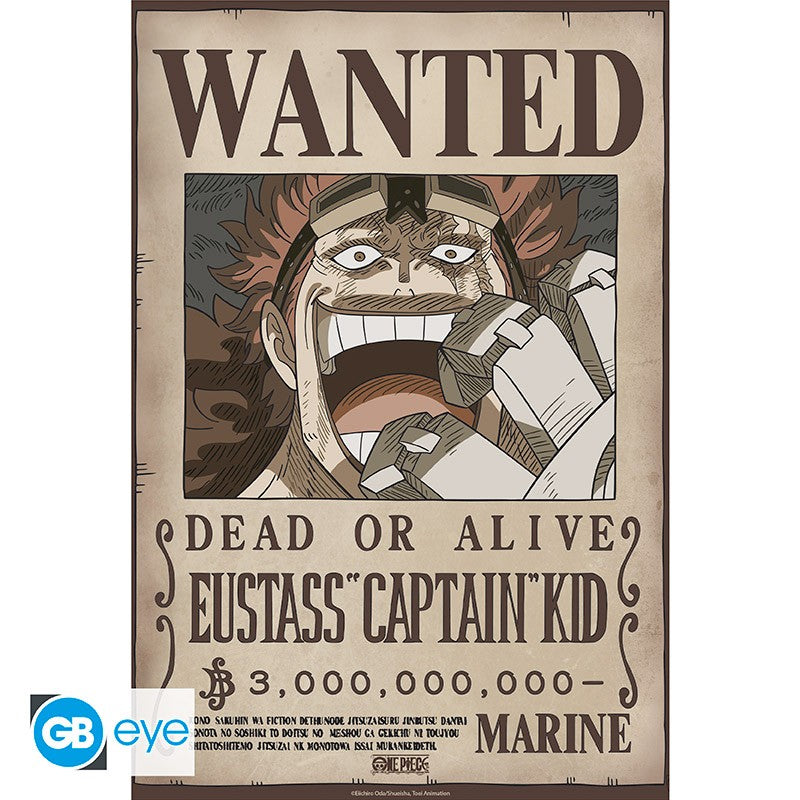 Poster - Flat - One Piece - Eustass Kid