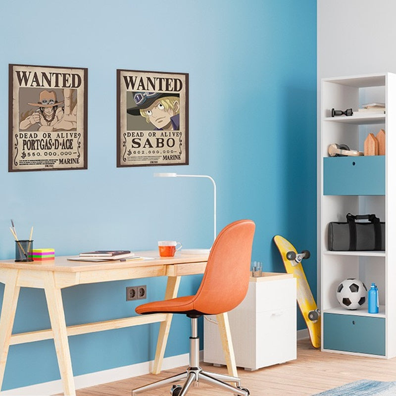 Poster - Packung mit 2 - One Piece - Wanted Sabo & Ace