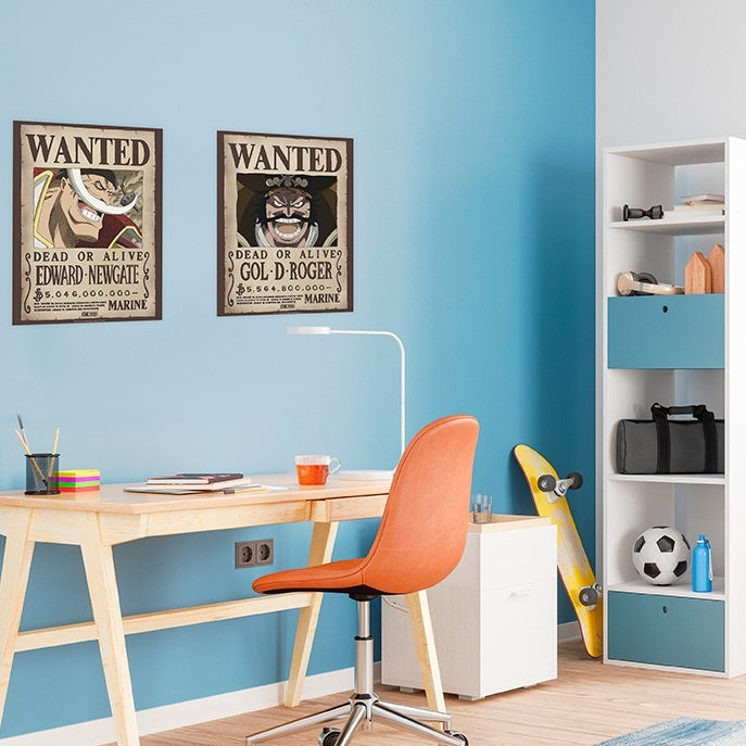 Poster - Packung mit 2 - One Piece - Wanted Roger & Newgate