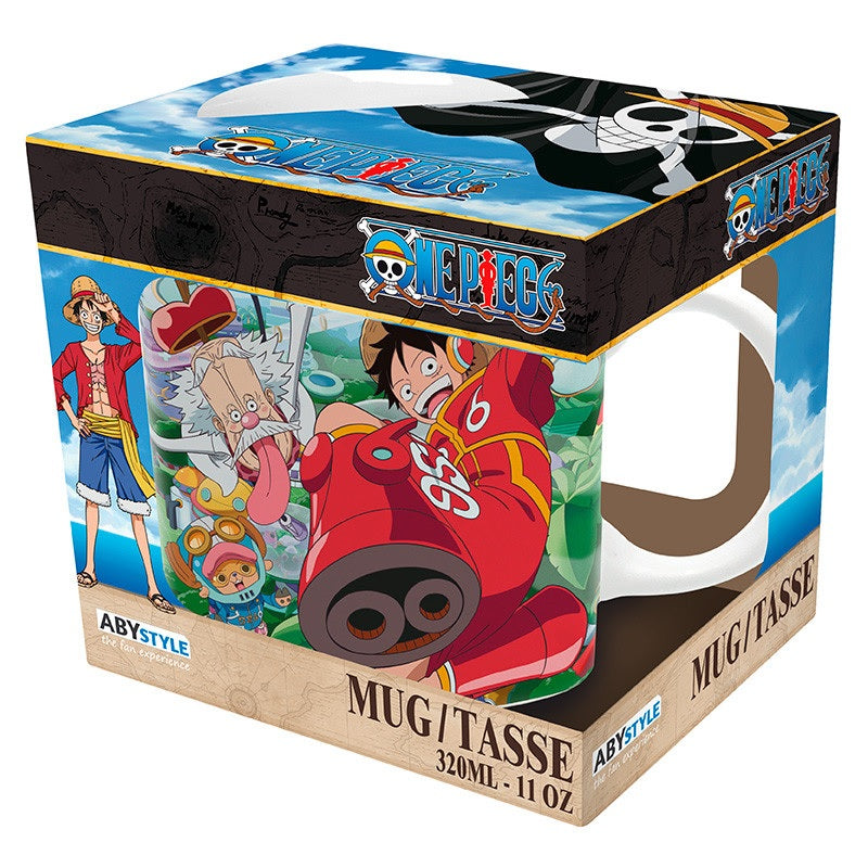 Becher - Subli - One Piece - Luffy & Vegapunk