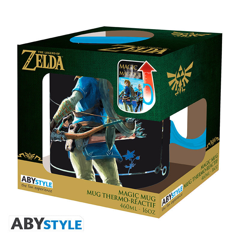 Becher - Thermoreaktiv - Zelda - Link & Zelda