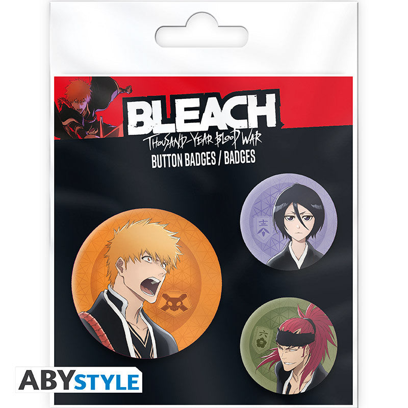 Abzeichen - Bleach - Ichigo, Rukia, Renji