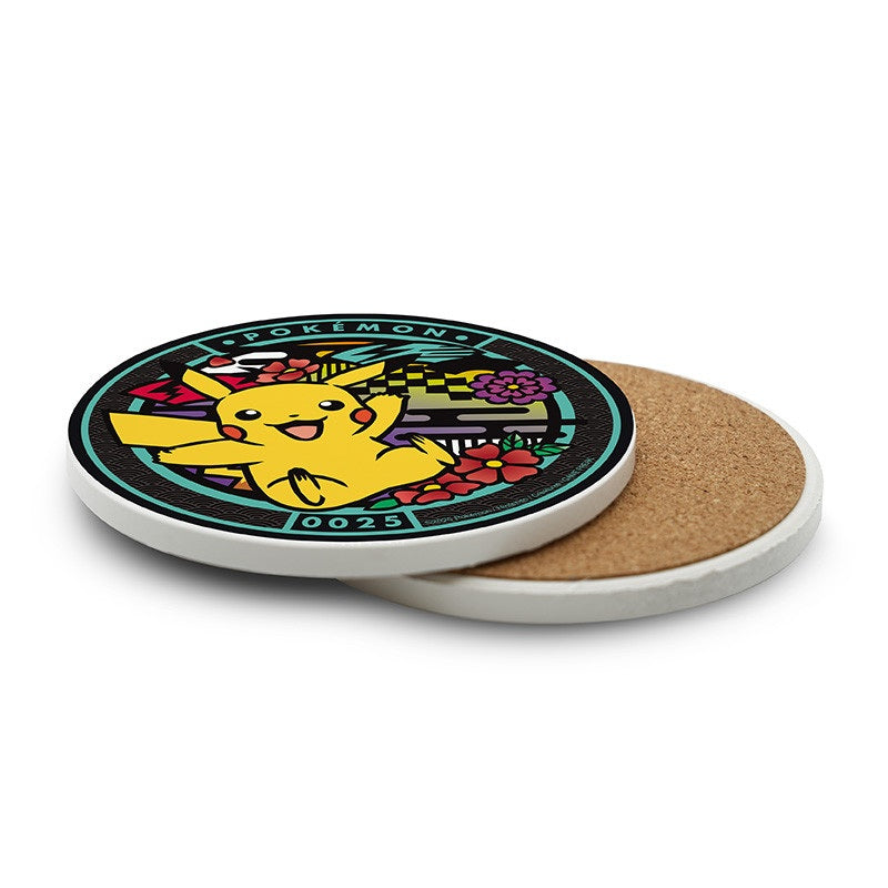 Küchenzubehör - Pokemon - Keramikuntersetzer - Pikachu