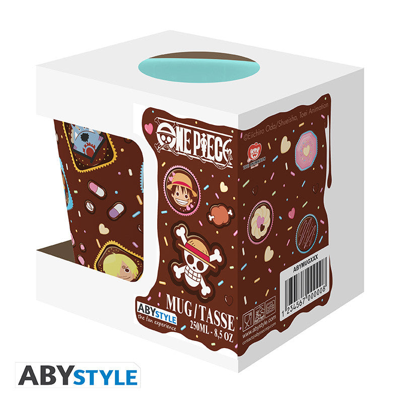 Becher - Tee - One Piece - Chibi Whole Cake Island