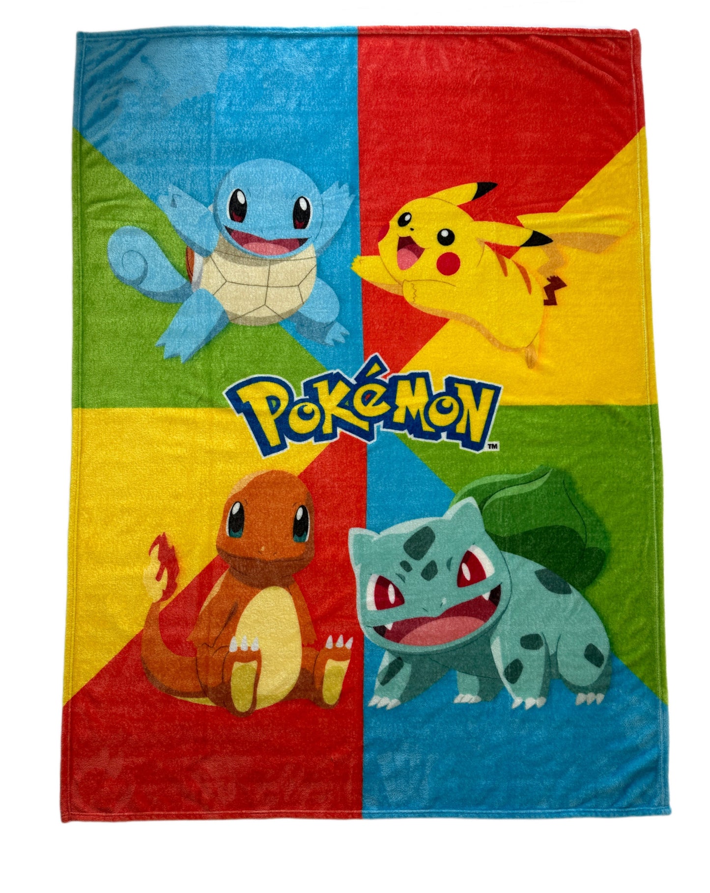 .Bettdecke - Pokemon - Pikachu & starters