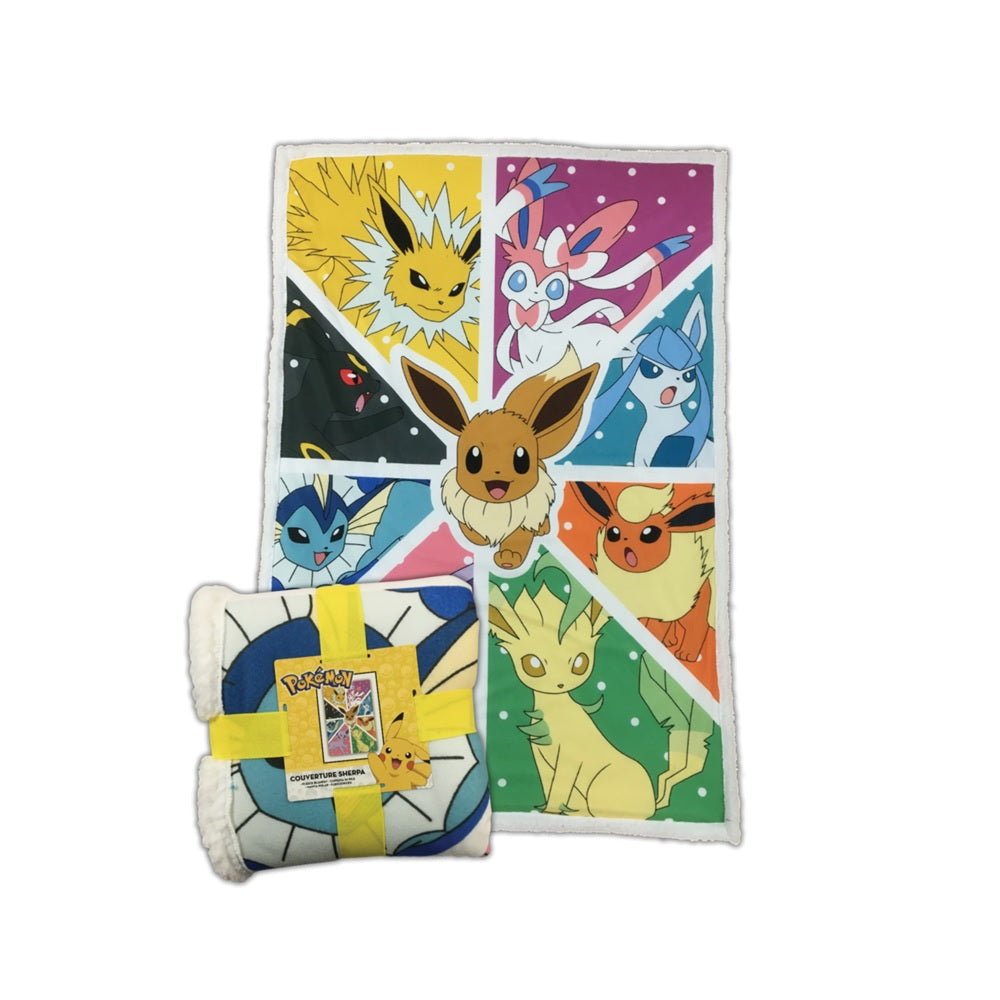 Bettdecke - Pokemon - Eevee & Evolution
