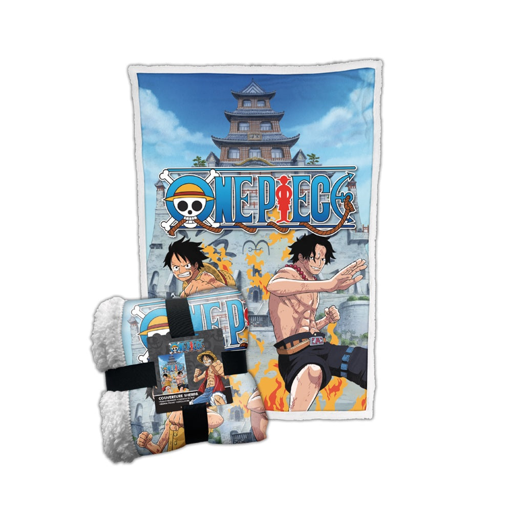 Bettdecke - One Piece - Luffy & Ace