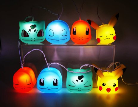 Statische Figur - Pokemon - Pikachu & Starters