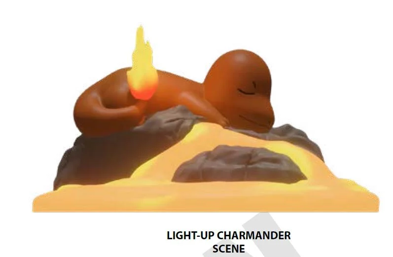 Lampe - LED - Pokemon - Glumanda