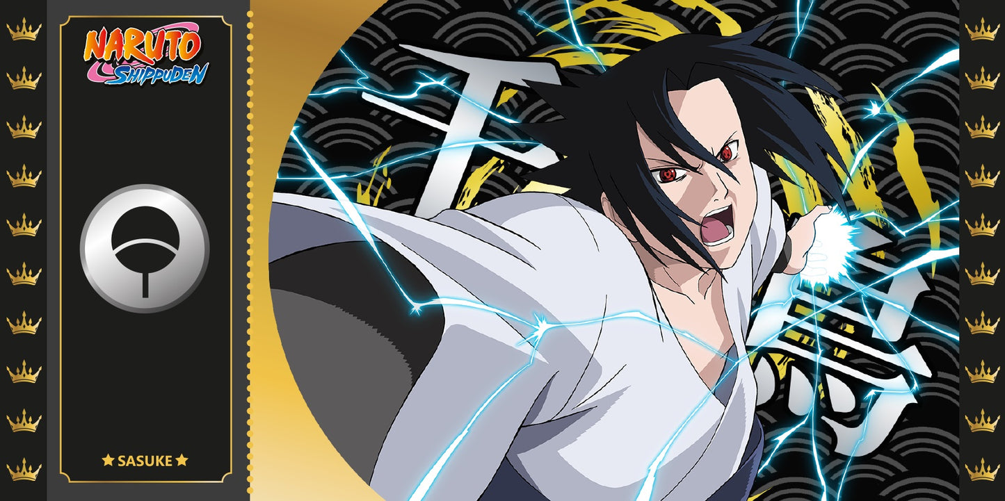Sammlerticket - Golden Tickets Black Edition - Naruto - "3000pcs Limited" - Sasuke Uchiha