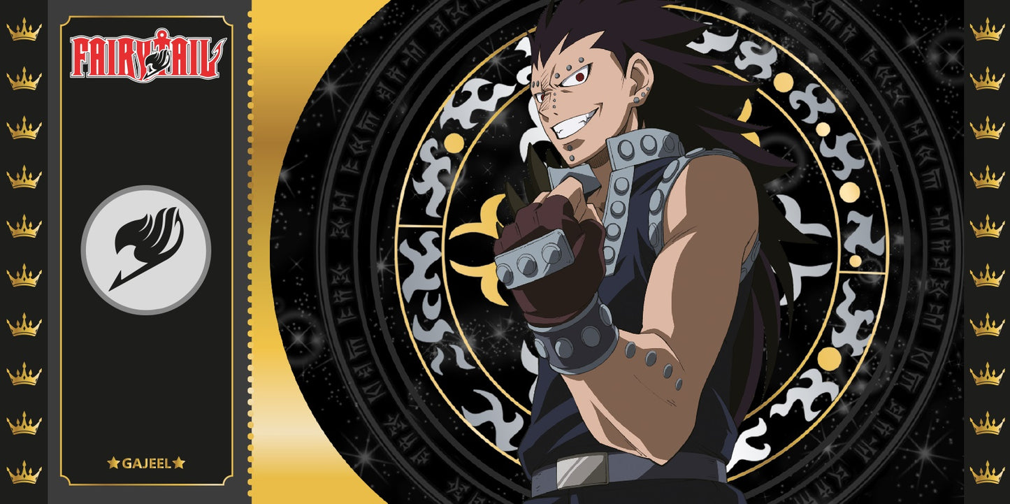 Sammlerticket - Golden Tickets Black Edition - Fairy Tail - "2000pcs Limited" - Gajeel Redfox