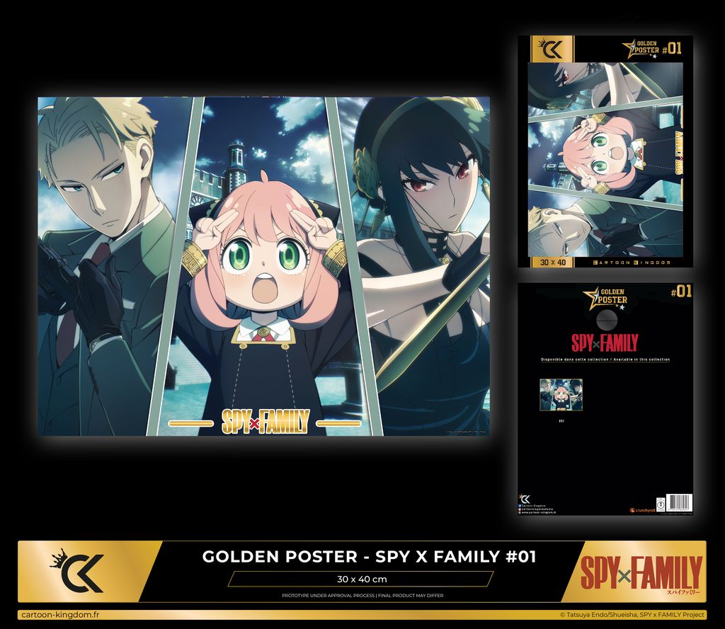 Poster - Spy x Family - Loid, Anya & Yor