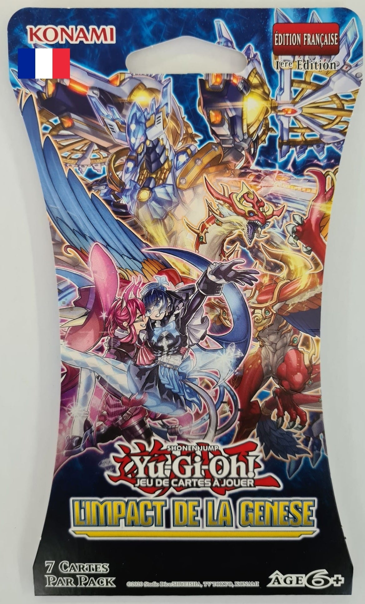 Sammelkarten - Booster in Blisterpackung - Yu-Gi-Oh! - Genesis Impact - Booster Pack