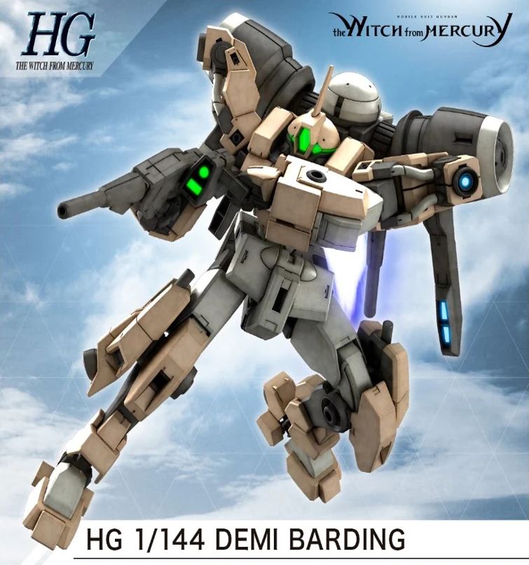Modell - High Grade - Gundam - Demi Barding - The Witch From Mercury