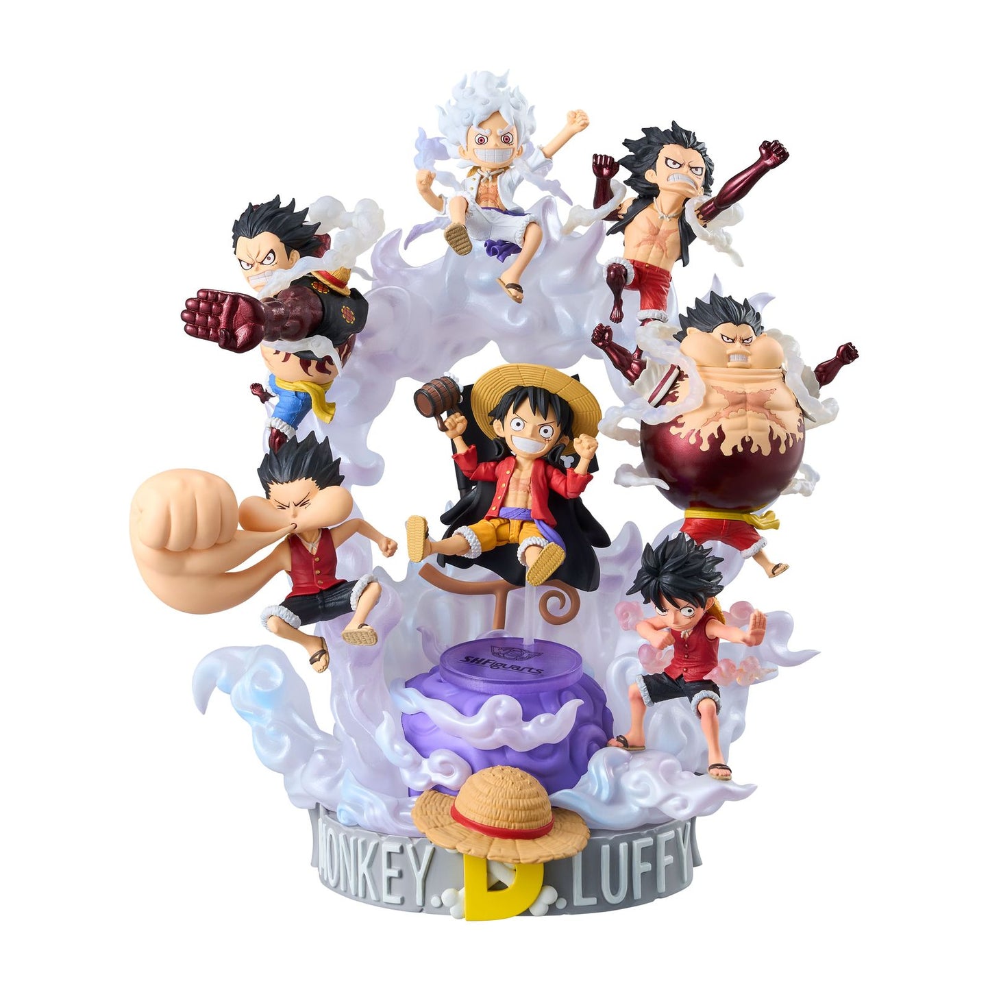 Gelenkfigur - S.H.Figuart - One Piece - World Collectable Figure X SH Figuarts - Monkey D. Ruffy