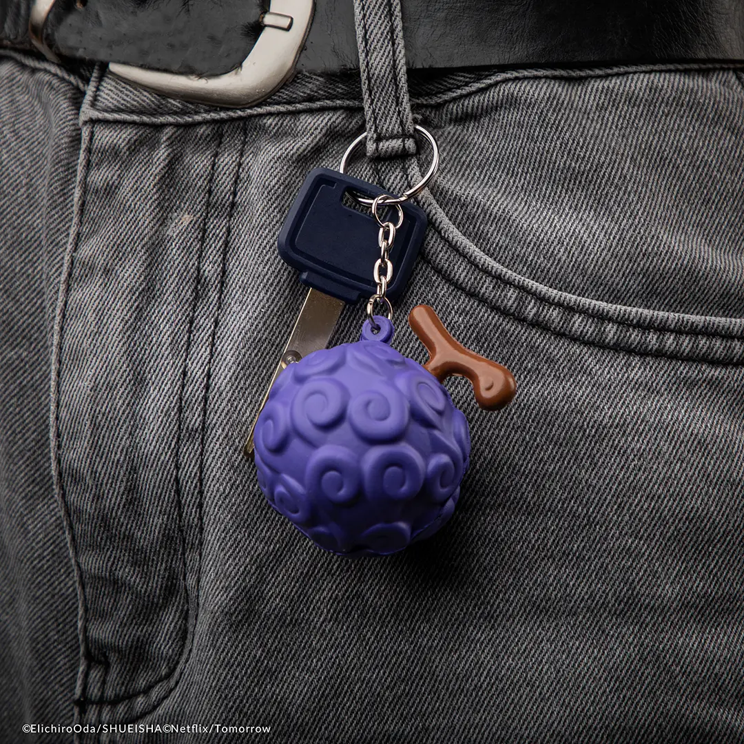 Schlüsselbund - One Piece - Gum-Gum-Frucht