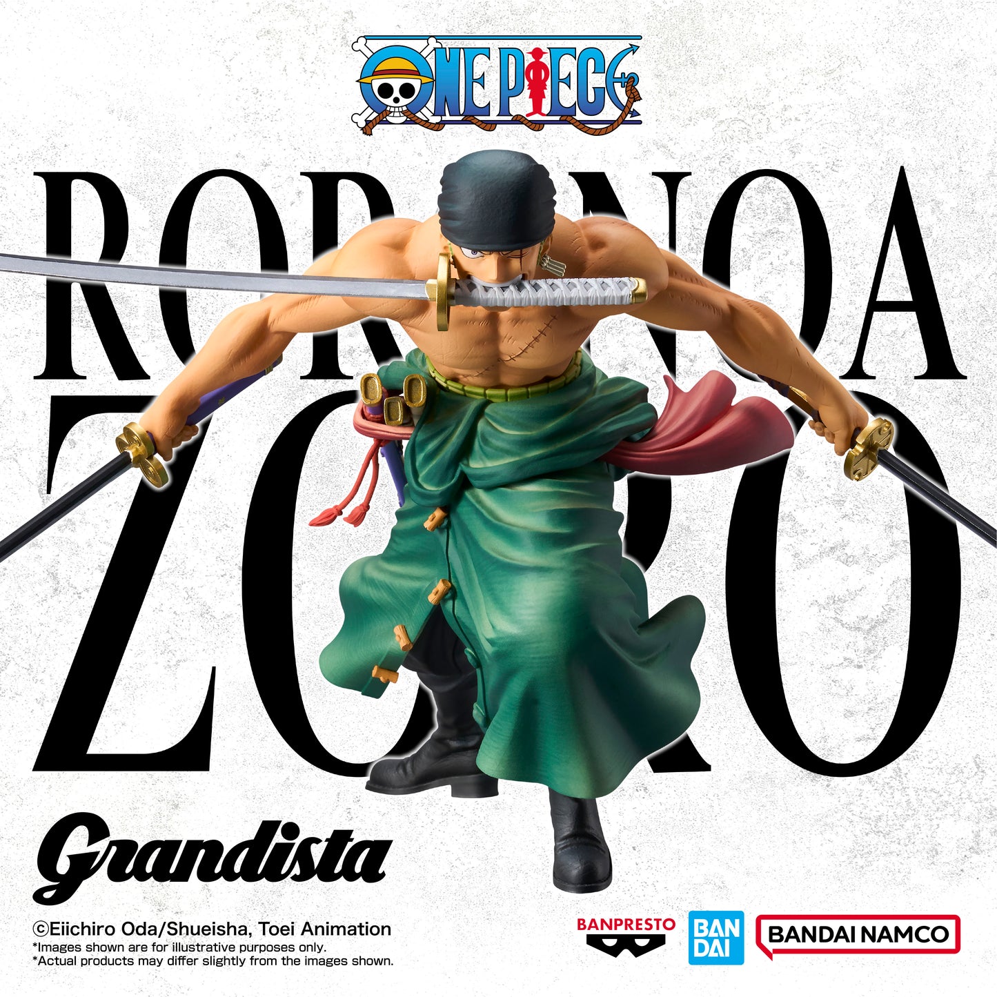 Statische Figur - Grandista Nero - One Piece - Roronoa Zoro