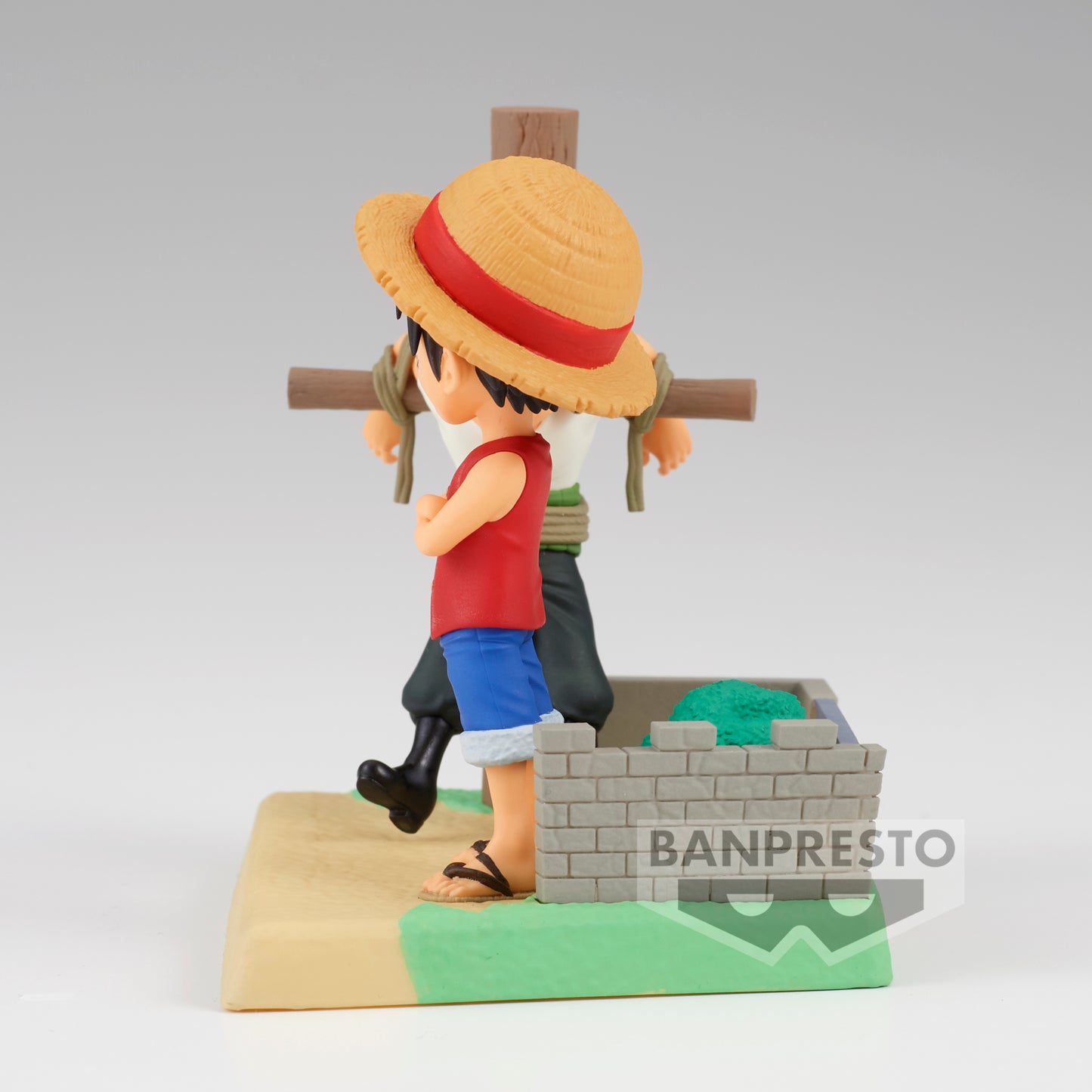 Statische Figur - WCF - One Piece - Luffy & Zoro - Log Stories