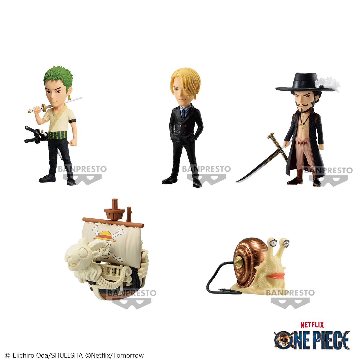 Statische Figur - WCF - One Piece - Netflix - Vol.2
