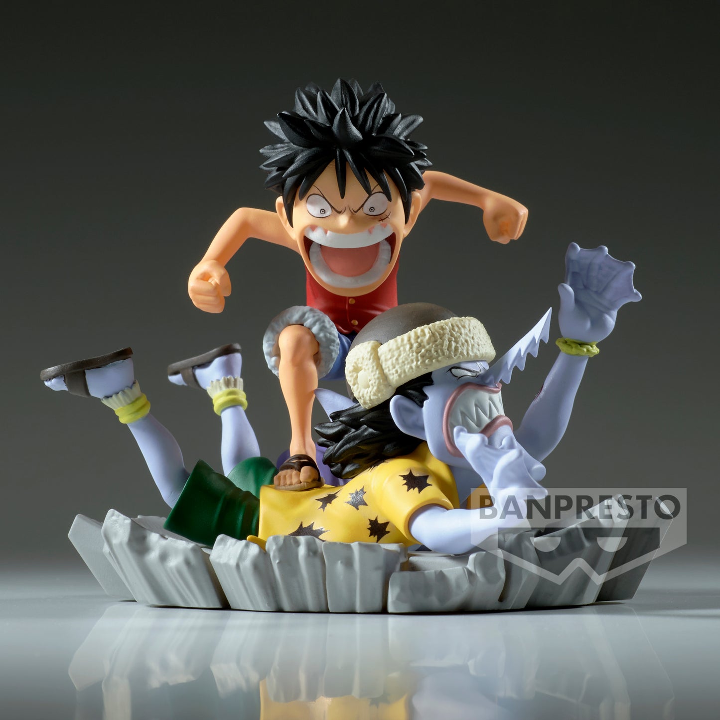 Statische Figur - WCF - One Piece - Luffy vs Arlong