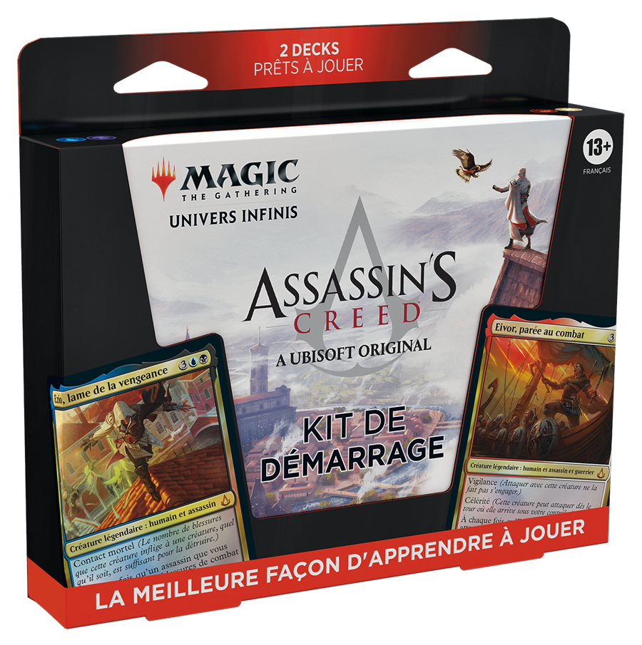 Sammelkarten - Einsteiger-Paket - Universes Beyond - Magic The Gathering - Assassin's Creed - Starter Kit