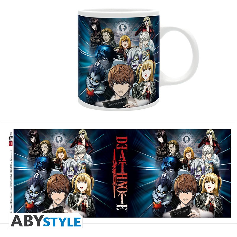 Becher - Subli - Death Note - Collage