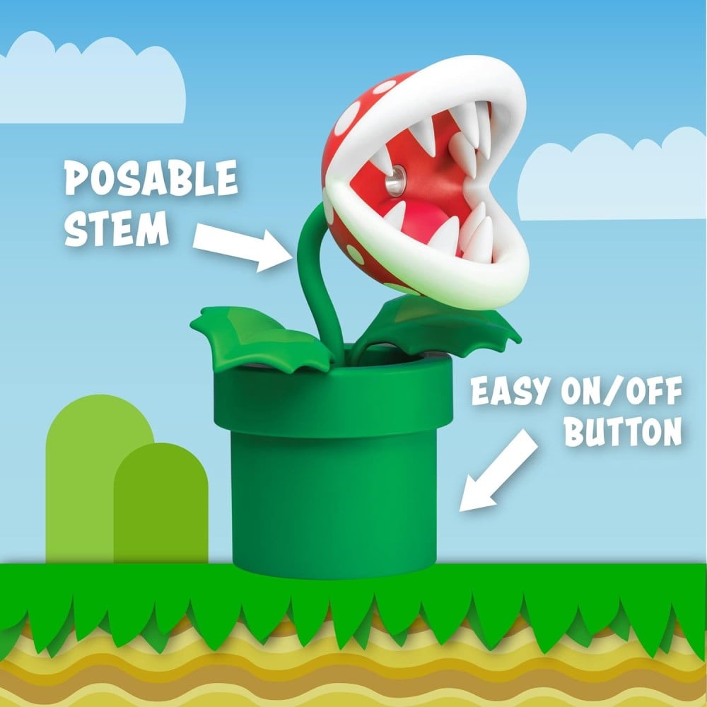 Lampe - Super Mario - Piranha-Pflanze