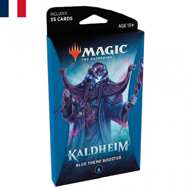 Sammelkarten - Booster in Blisterpackung - Magic The Gathering - Theme Booster - Kaldheim - Blue