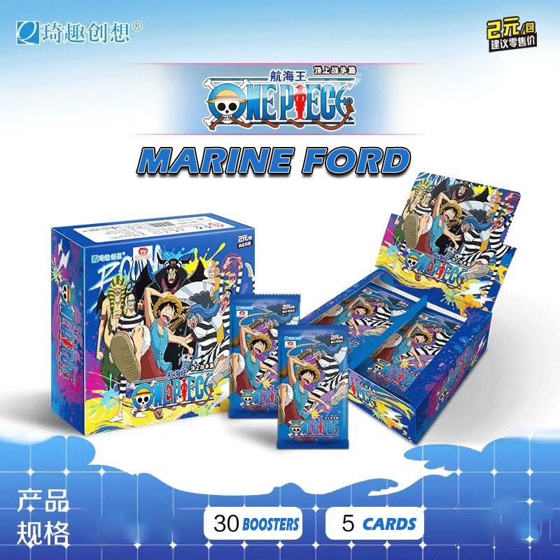 Sammelkarten - One Piece - SŽrie 6 - Tier 2 (Marine Ford)