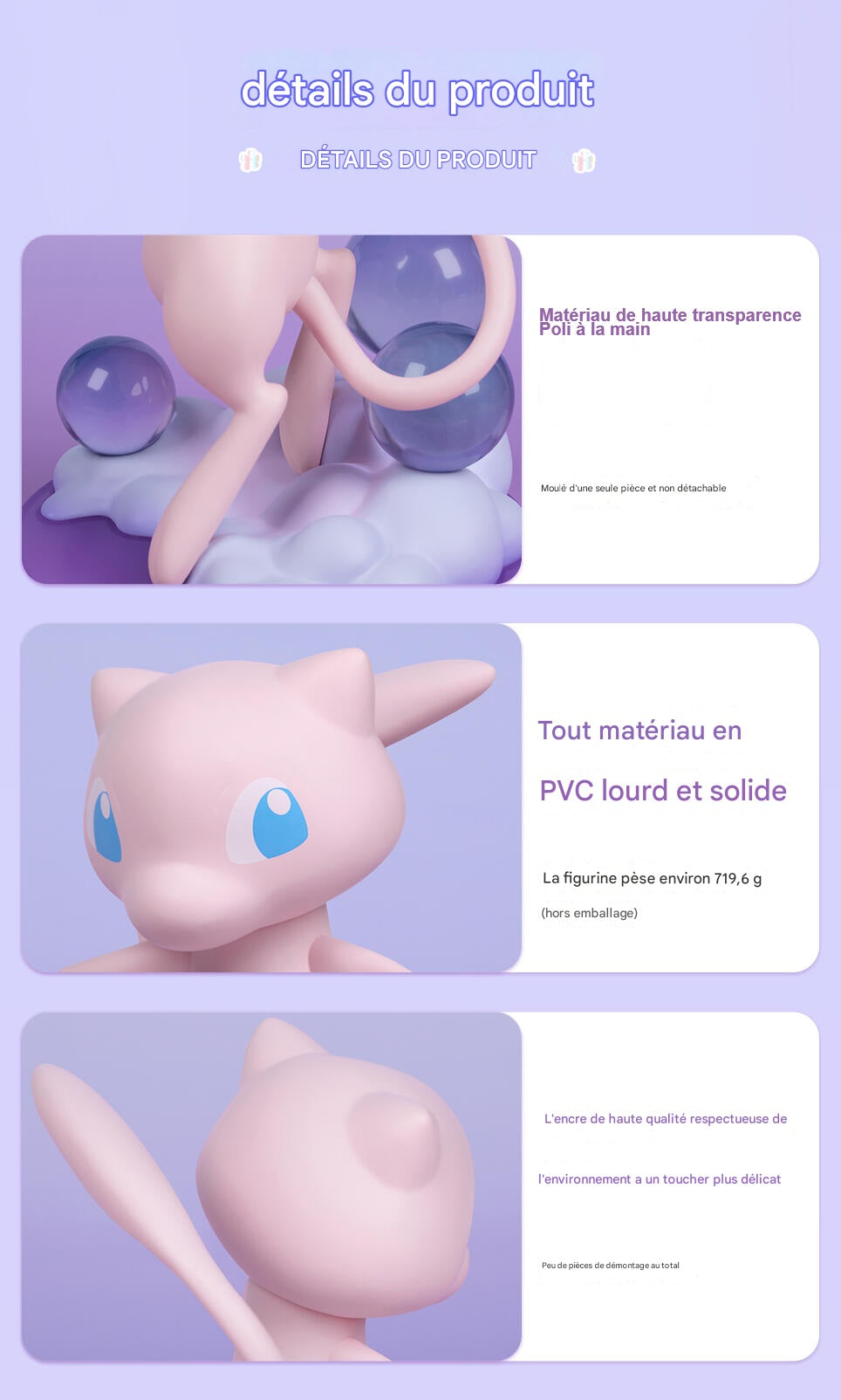 Statische Figur - Prime Figure - Pokemon - Mew