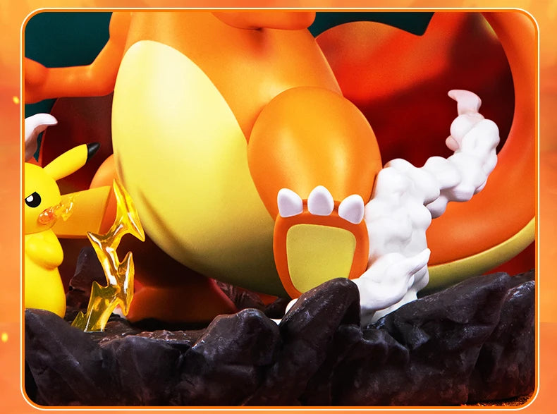 Statische Figur - Prime Figure - Pokemon - Pikachu & Glurak