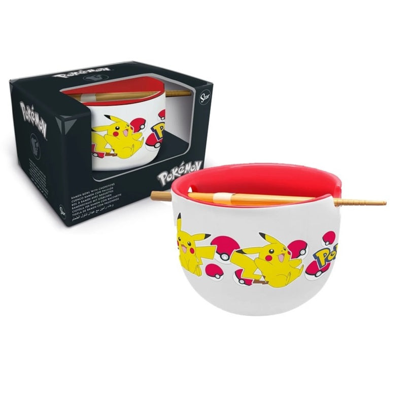 Schüssel - Ramen - Pokemon - Pikachu & PokŽballs