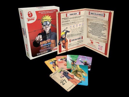 Escape Game - Kooperativ - Rätsel - Naruto - Naruto - Blood Prison