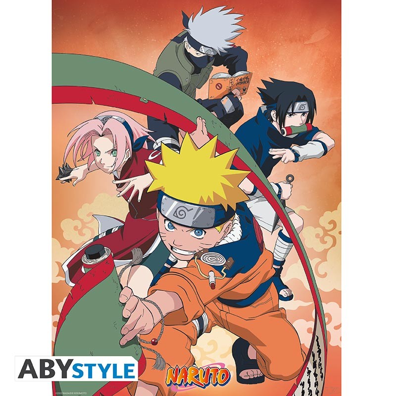 Poster - Flat - Poster - Naruto - Gruppe