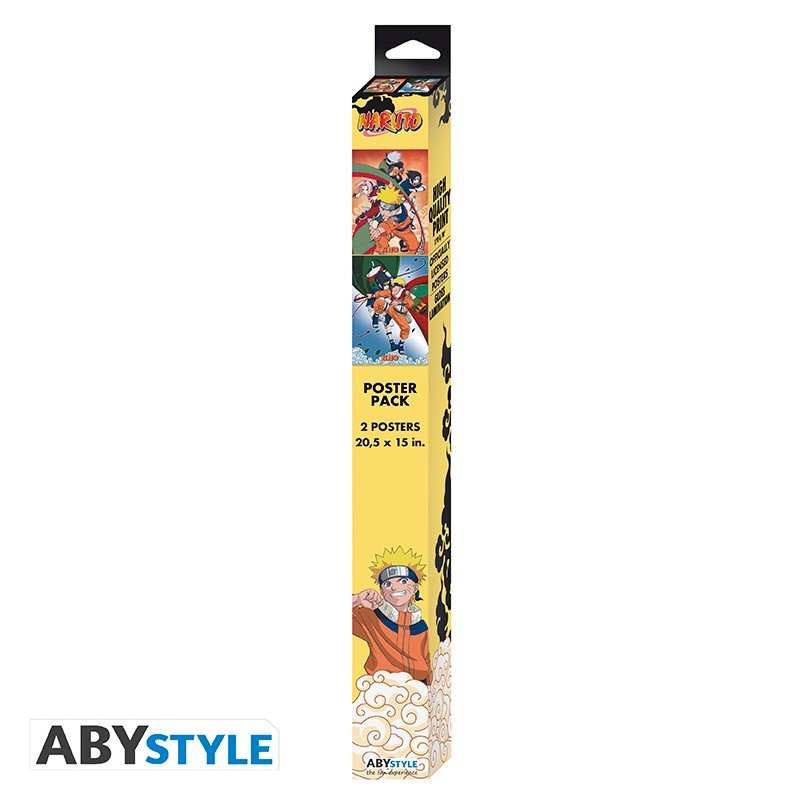 Poster - Packung mit 2 - Naruto - Equipe 7