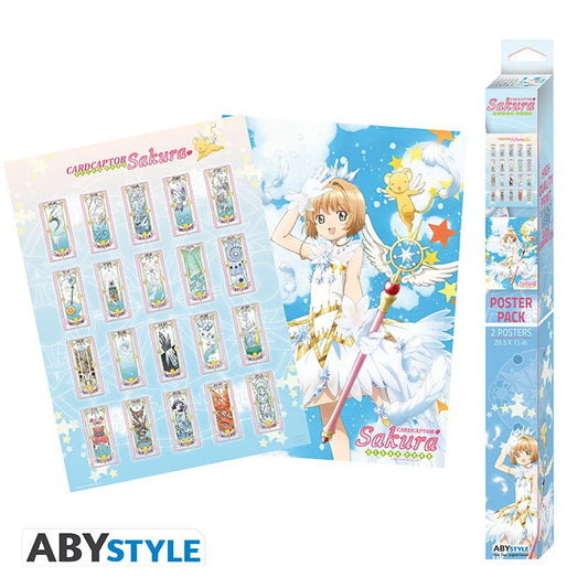 Poster - Packung mit 2 - Card Captor Sakura