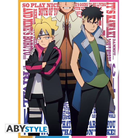 Poster - Flat - Poster - Boruto - Boruto & Kawaki