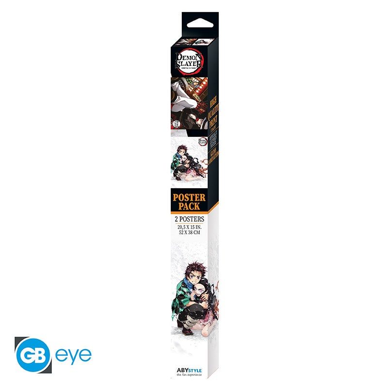 Poster - Packung mit 2 - Demon Slayer - Series 3