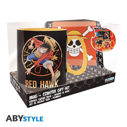 Set - Tee - One Piece - Red Hawk