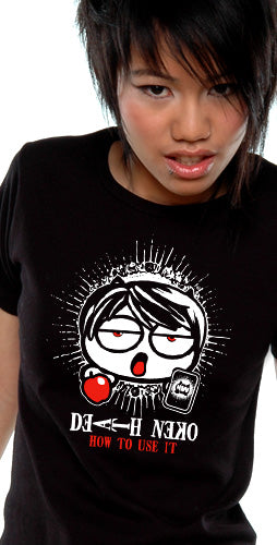 T-shirt - Death Note - Death Neko