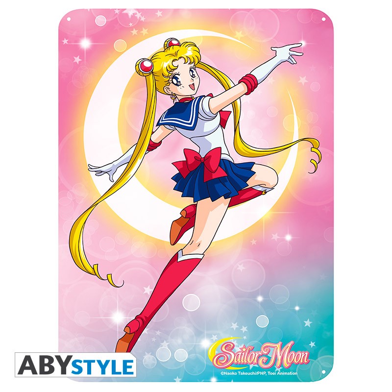 Metallplatte - Sailor Moon
