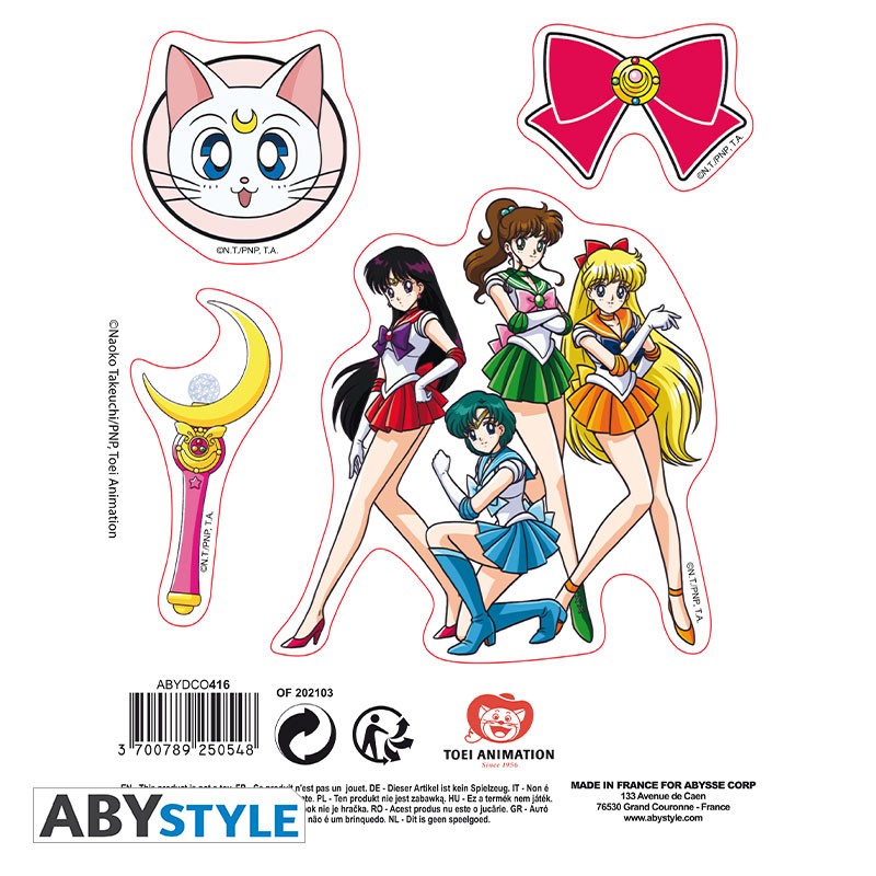 Aufkleber - Stickers - Sailor Moon - Characters