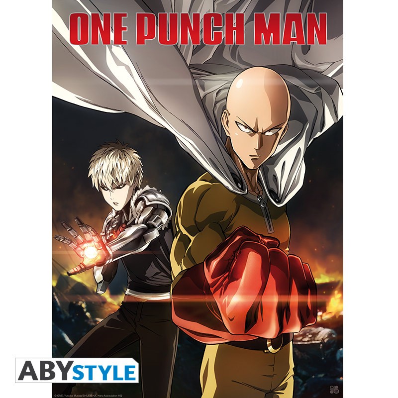 Poster - Flat - Poster - One Punch Man - Genos
